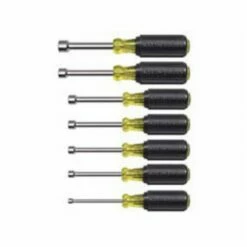 Klein Tools Klein Magnetic Tip Nut Driver Set 3" Hollow Shanks