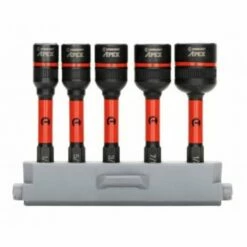 Crescent CAVBXR-5 5 Pc Bolt Biter Impact Nut Extractor & Driver Set