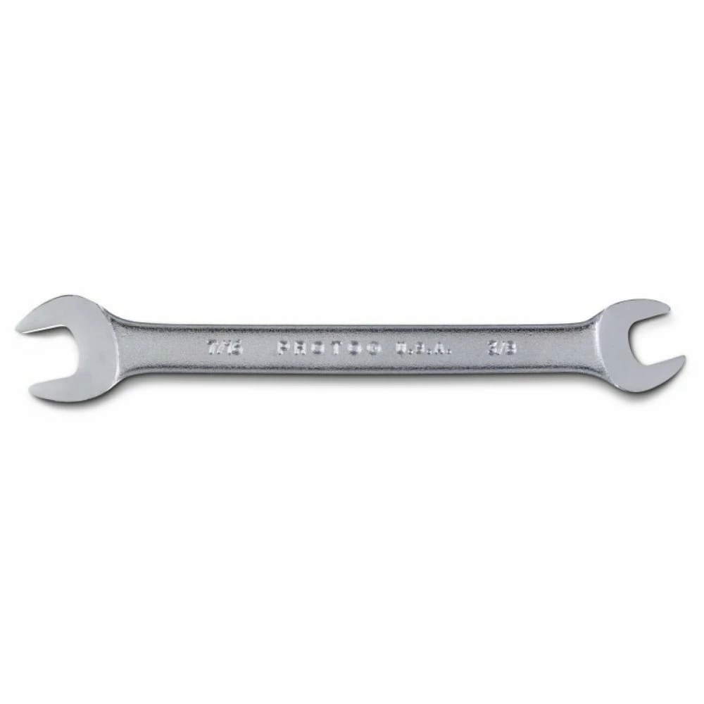 Proto® Satin Open-End Wrench - 3/8" X 7/16"