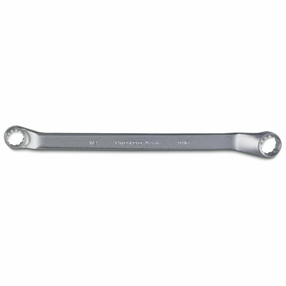 Proto® Satin Deep Offset Double Box Wrench 1/2" X 9/16" - 12 Point