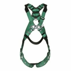 MSA V-Form™ Harness, Extra Large, Back D-Ring, Tongue Buckle Leg Straps