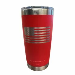 Yeti Coolers YETI Rambler 20 Oz Tumbler Red American Flag